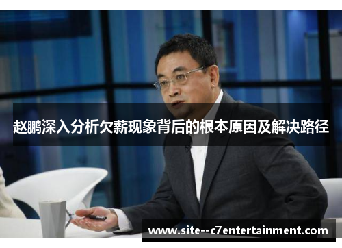 赵鹏深入分析欠薪现象背后的根本原因及解决路径